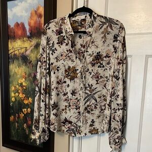Floral Print Women's Top